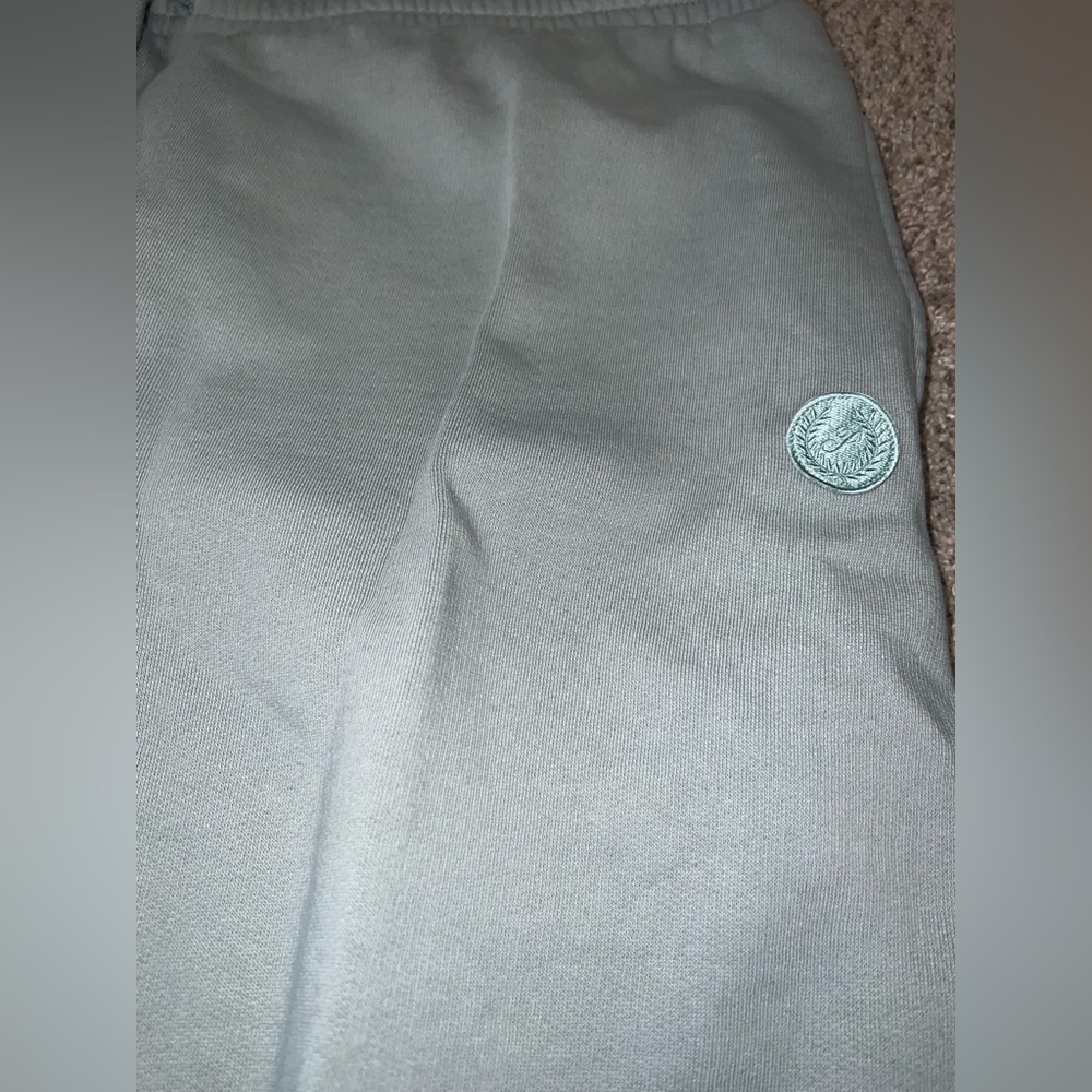 PINK Victoria's Secret Light Sage Green Sweatpants - Picture 4 of 5